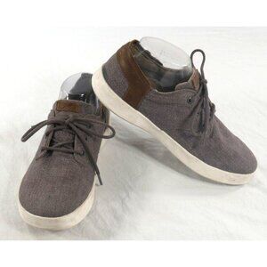 CHACO Davis Lace Up Shoe Tweed Brown Sneakers Mens US 7 EU 40